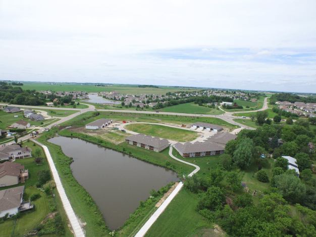Aerial Photo of Meadow Oak Addition Fairfax